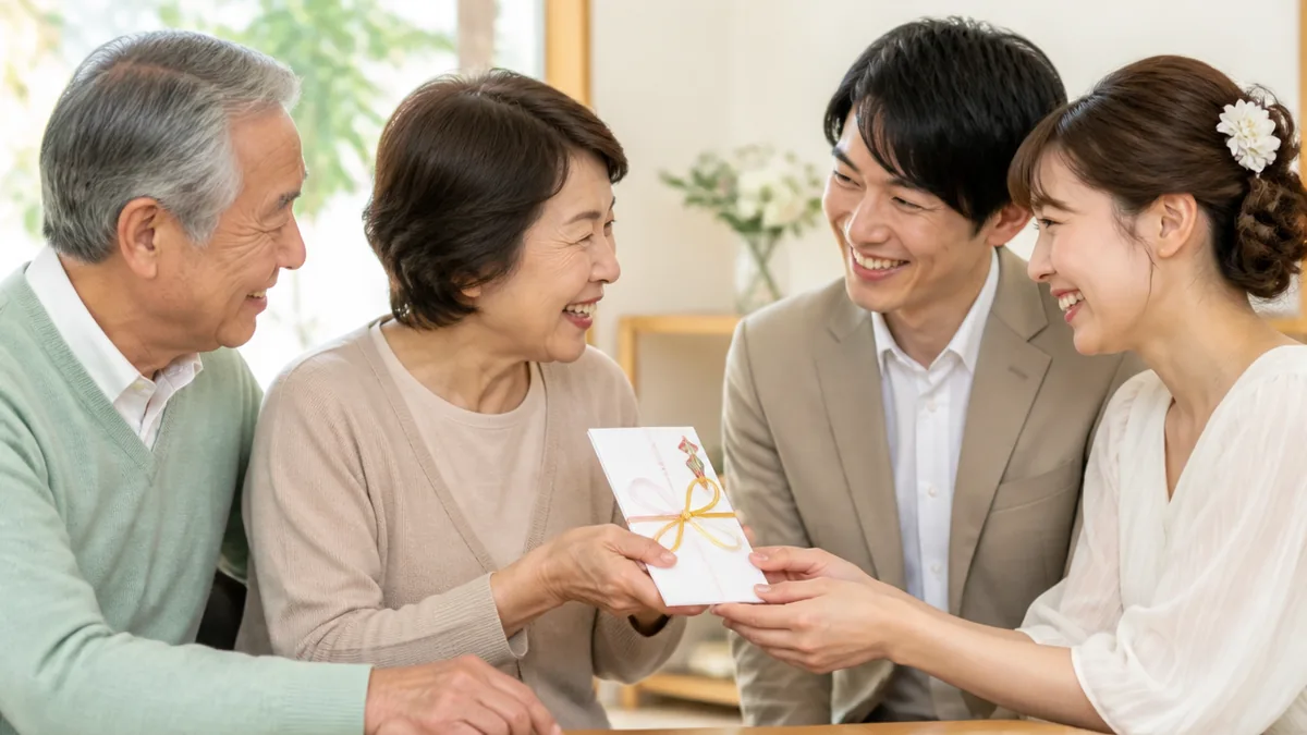 孫の結婚祝い金、祖父母の相場は5万〜30万円|金額の決め方を一覧で確認の解説画像