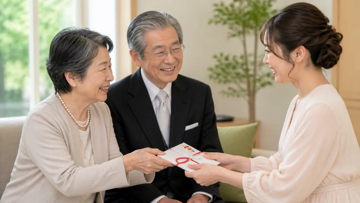 いつ・どうやって渡す?結婚祝い金のタイミングと渡し方マナーの解説画像