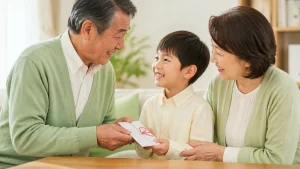 入学祝い孫へいくら渡す？小中高大の相場一覧と祖父母が知りたいマナー全解説のアイキャッチ画像