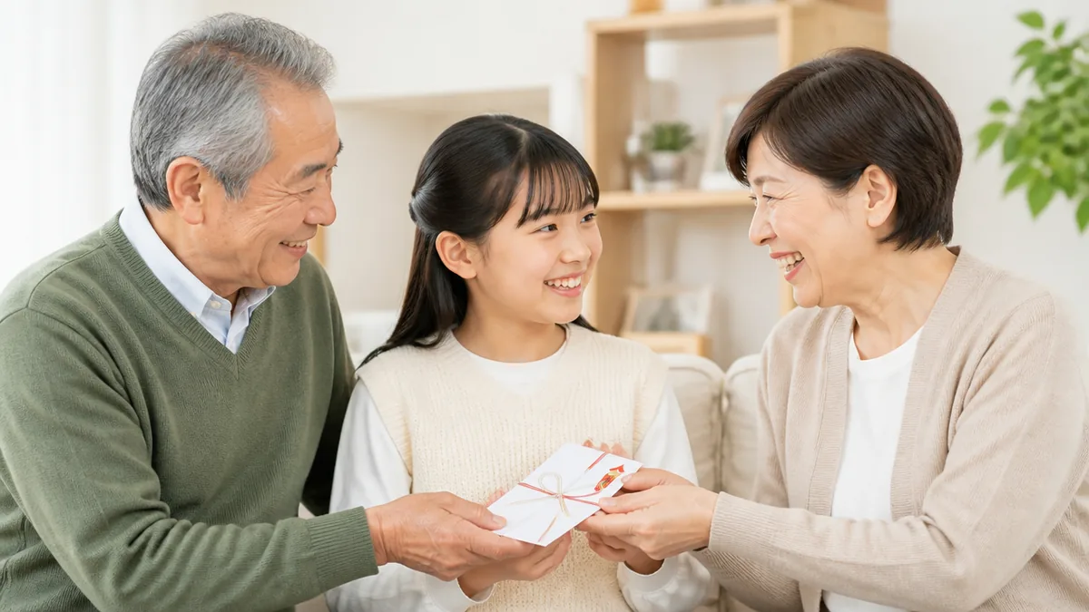 入学祝い孫への金額相場は学年で変わる？小中高大の一覧で確認の解説画像