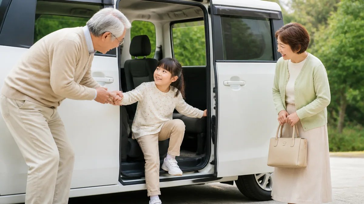 スライドドアは本当に必要？ドアタイプ別の乗降性を比較の解説画像