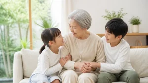 祖母の葬儀で孫がすべきこと全解説｜香典相場・服装・弔辞・忌引きのマナーのアイキャッチ画像