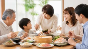 孫や息子夫婦が来た時の食事はどうする？喜ばれるメニュー8選と準備のコツのアイキャッチ画像