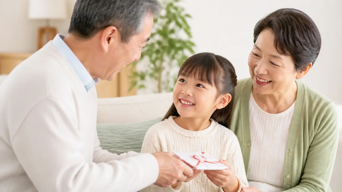 年金暮らしでも孫のお祝い金は渡せる｜行事別の相場と家計を守る5つの工夫のアイキャッチ画像