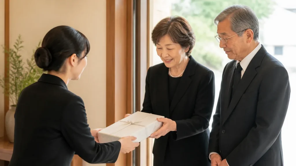 忌引き明けの菓子折りはいらない？職場で恥をかかない判断基準と渡し方マナーのアイキャッチ画像
