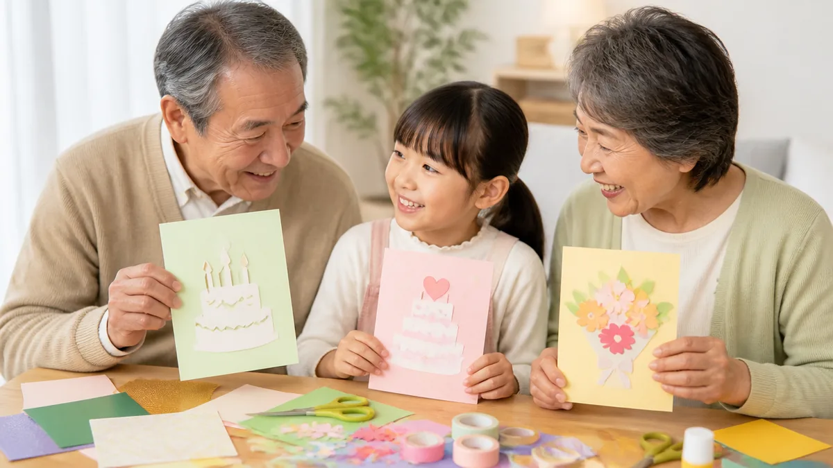 100均で全部揃う！誕生日カードに必要な材料と費用の目安の解説画像