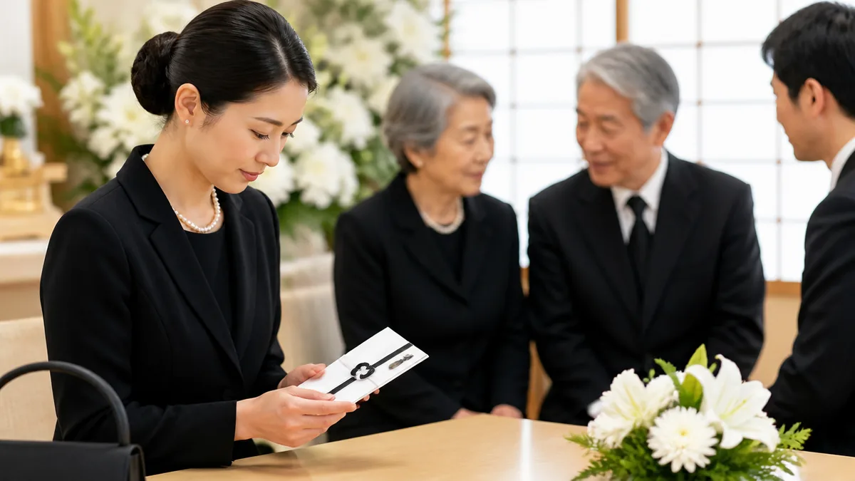 義父が亡くなった時に嫁がすべきこと全解説｜香典相場・服装・忌引き・役割のマナーのアイキャッチ画像