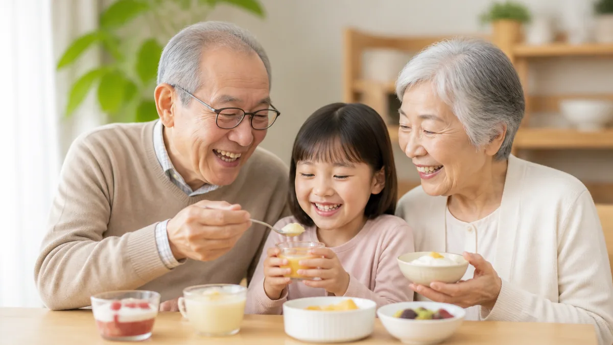 高齢者が喜ぶ市販おやつ15選｜食べやすさで選ぶおすすめと飲み込みの注意点のアイキャッチ画像