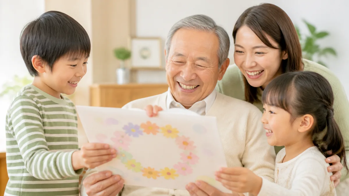 介護の現場で誕生日色紙が高齢者に喜ばれる3つの理由の解説画像