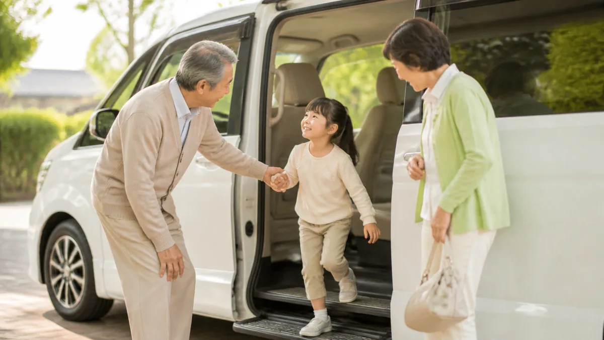 高齢者が乗り降りしやすい車とは？ひざと腰がラクになる3つの条件の解説画像