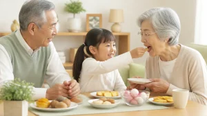 高齢者が食べやすいお菓子はスーパーで揃う｜口どけ重視の選び方7タイプと窒息を防ぐコツのアイキャッチ画像