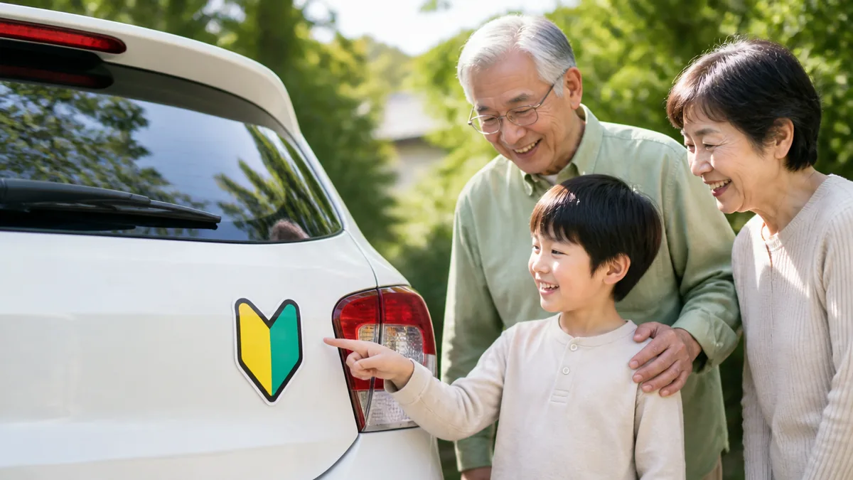 高齢者マークを付けないとどうなる？罰則の有無と70歳からの正しい使い方のアイキャッチ画像