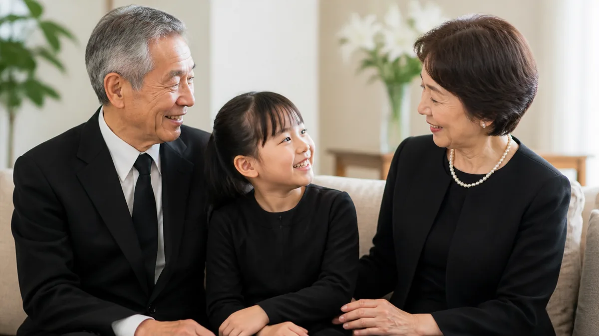 喪服ネックレスなしでも浮かない着こなしのコツの解説画像