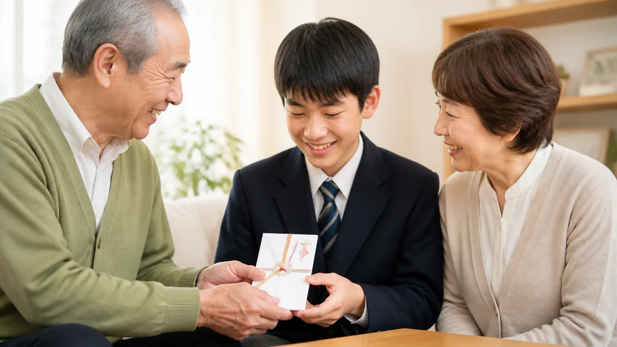 中学生・高校生の孫はなぜ金額が上がる?思春期の渡し方のコツの解説画像
