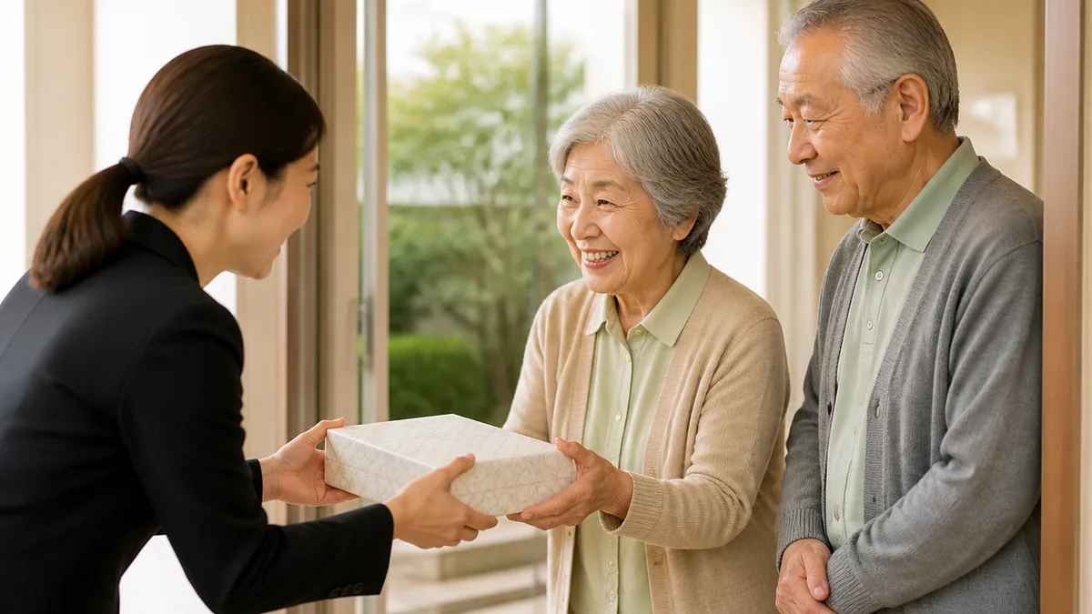 介護施設で家族を看取ったあと、お礼はそもそも必要？の解説画像