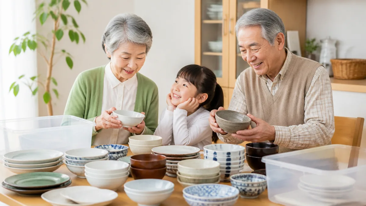 食器の断捨離が進まない一番の理由と、まず最初にやることの解説画像