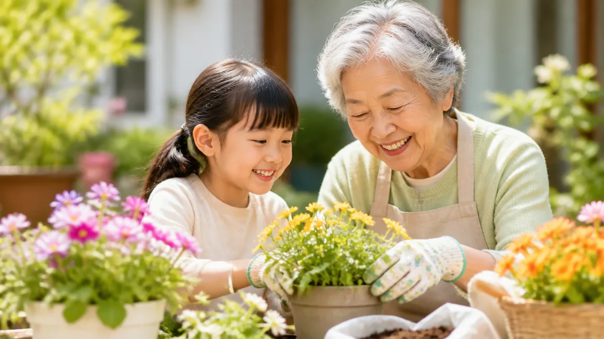 おばあちゃんの趣味ランキングTOP7｜75歳以上の女性が実際にしていることの解説画像