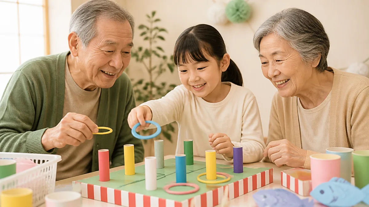高齢者のお祭りゲームを手作りする前に決めたい4つの条件の解説画像
