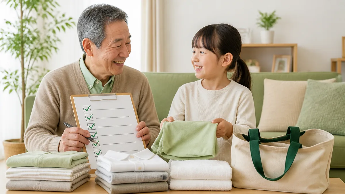 介護施設の持ち物チェック表は「書類・衣類・日用品」の3つに分ければ迷わないの解説画像