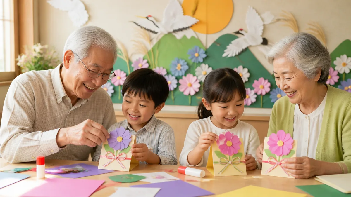敬老の日の飾り3案|「祝われる側」を置き去りにしない作り方の解説画像