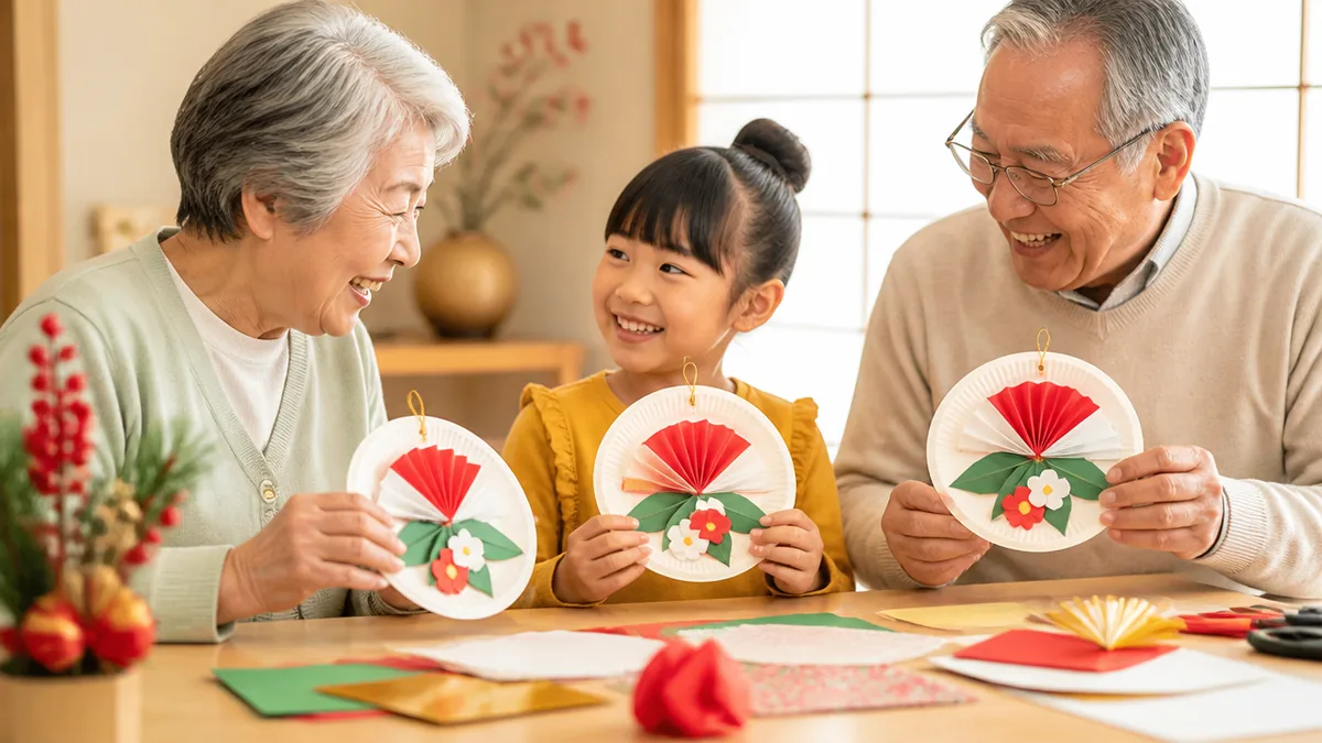 15分でできる|折り紙と紙皿で作る簡単アイデア3つの解説画像