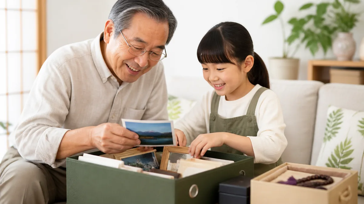 生前整理とは何をすること?遺品整理・断捨離との違いをやさしく整理の解説画像