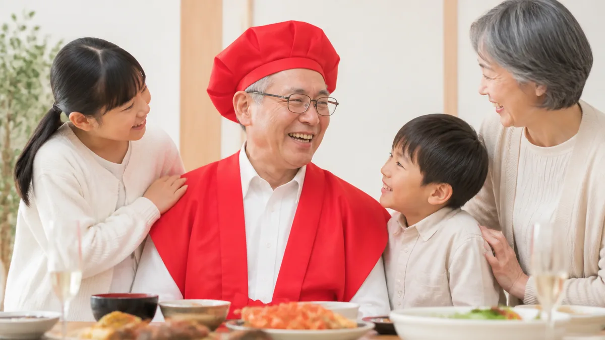 父の還暦祝いは3万〜5万円が中心｜喜ばれた贈り物と赤いちゃんちゃんこの正解のアイキャッチ画像