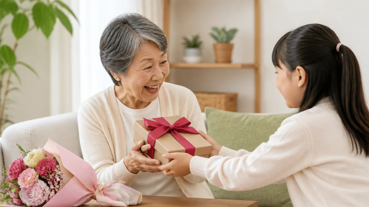 還暦祝いのちょっとしたプレゼントは、女性なら1,000〜5,000円が使いやすいの解説画像