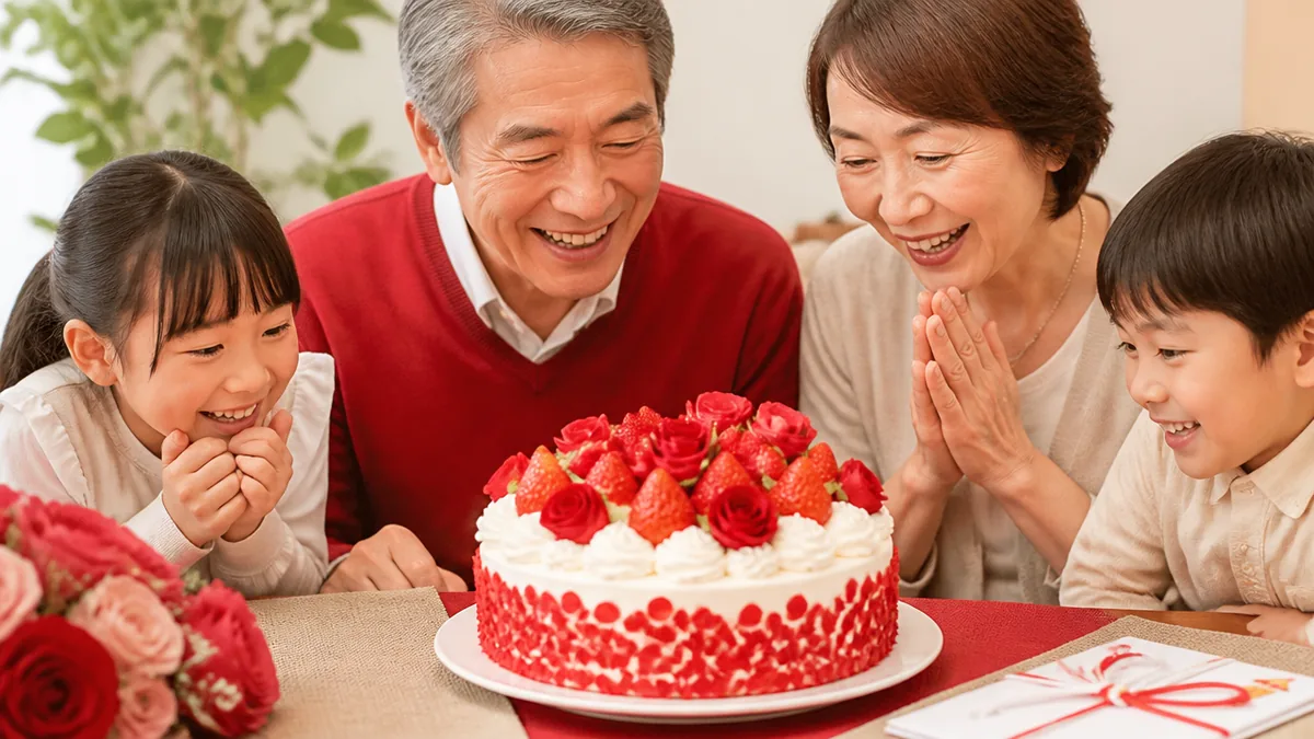 還暦祝いのケーキは2,916円から選べる｜まず知りたい3つのタイプの解説画像