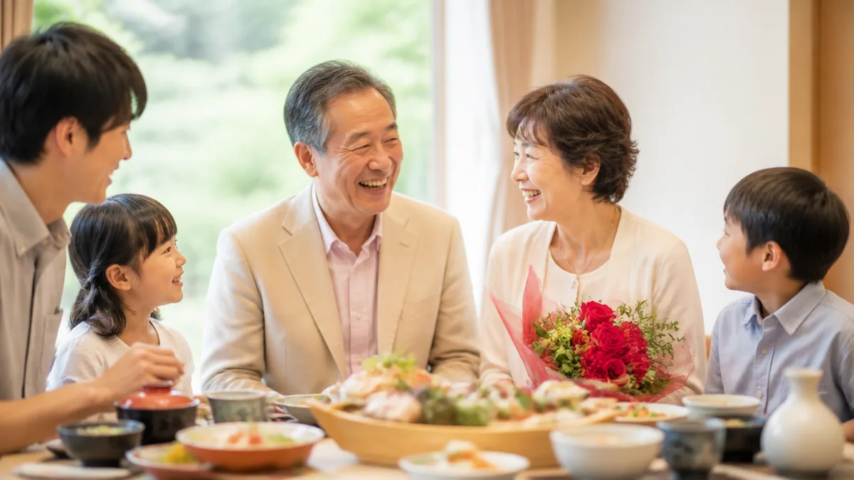 還暦祝いの食事会は1人いくら?会場タイプ別の費用相場の解説画像
