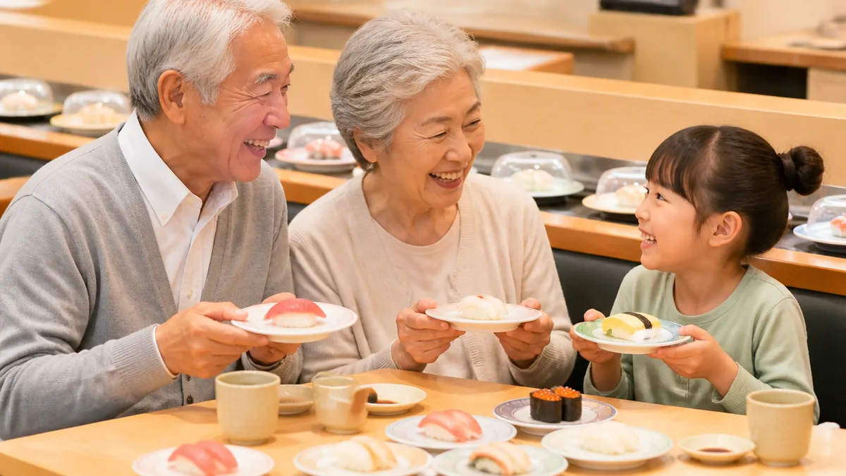 スシローシニアカードとは？60歳以上が平日5%オフになる仕組みの解説画像
