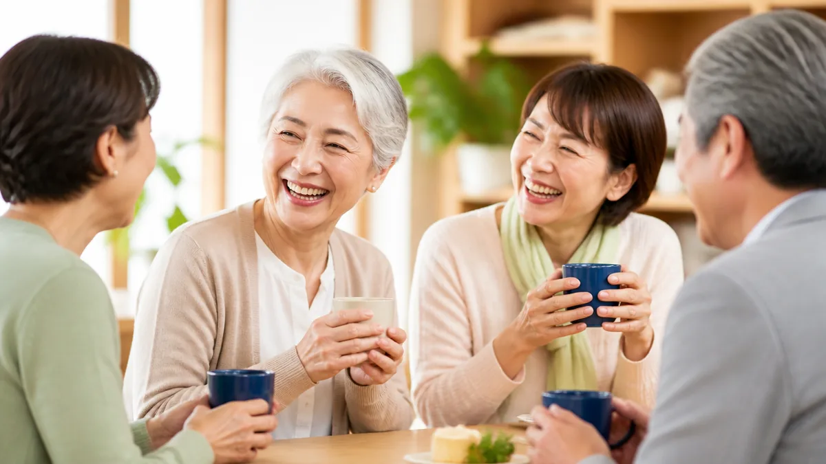 60代の友達と会う頻度はどのくらい？データで見る「みんなの平均」の解説画像