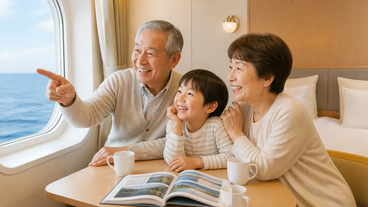 新日本海フェリー55割引とは？55歳から使える個室割引の全体像の解説画像
